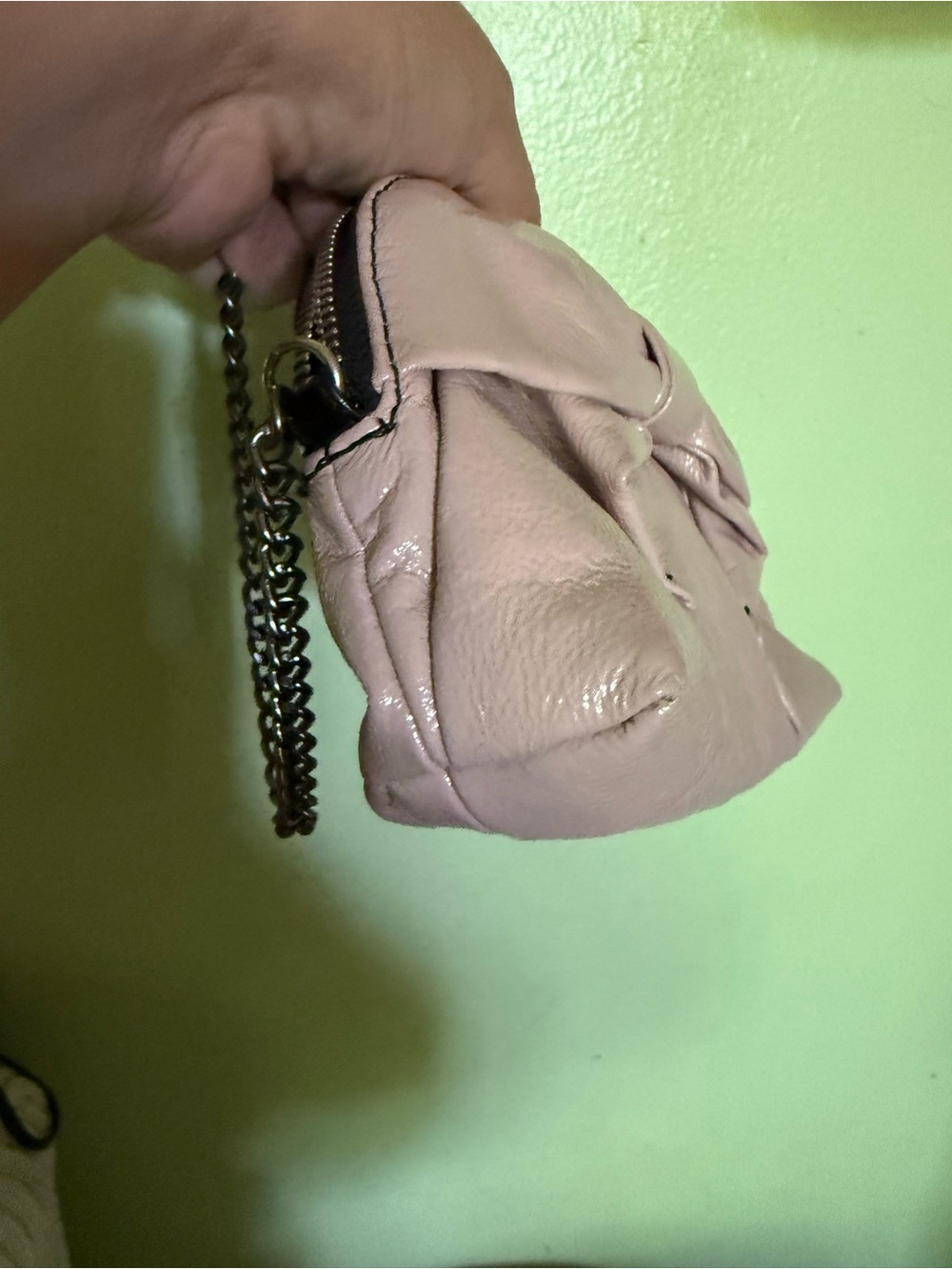 Authentic Valentino Garavani
Bow Accent Crossbody Bag in Blush Pink - Picture 7 of 15